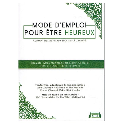 Mode d'emploi pour être heureux
