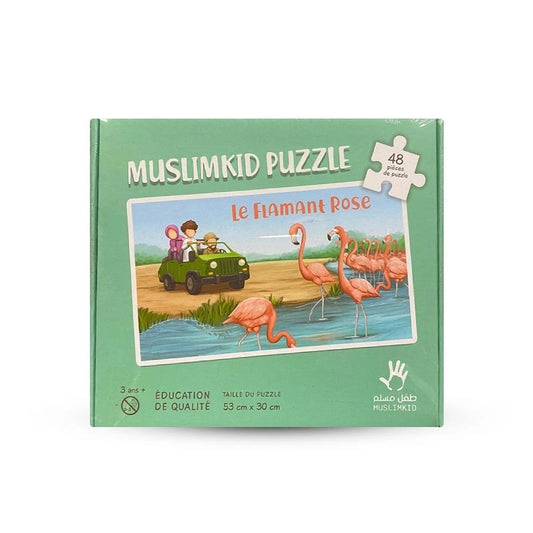 Puzzle - Le flamant rose
