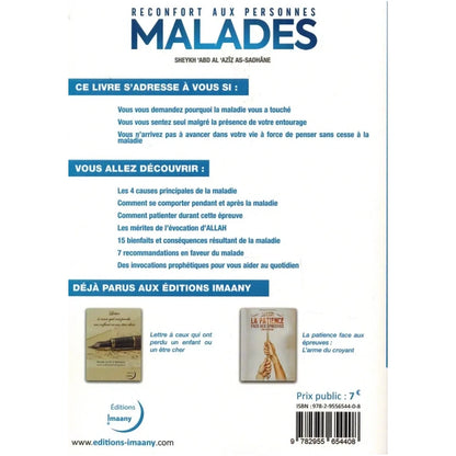 Réconfort aux personnes malades