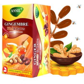 Tisane Gingembre Miel & Dattes